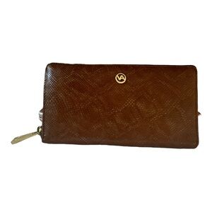 Valentina wallet, brown color